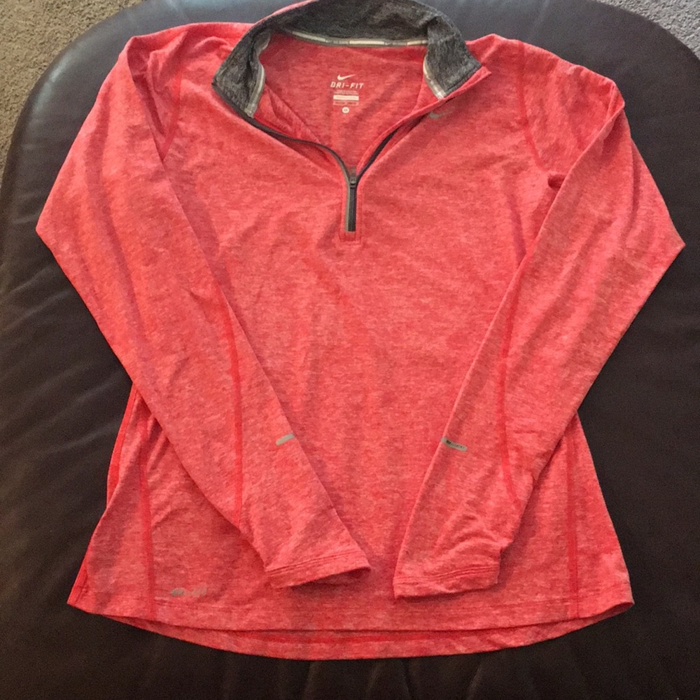 Nike quarter zip running long sleeve